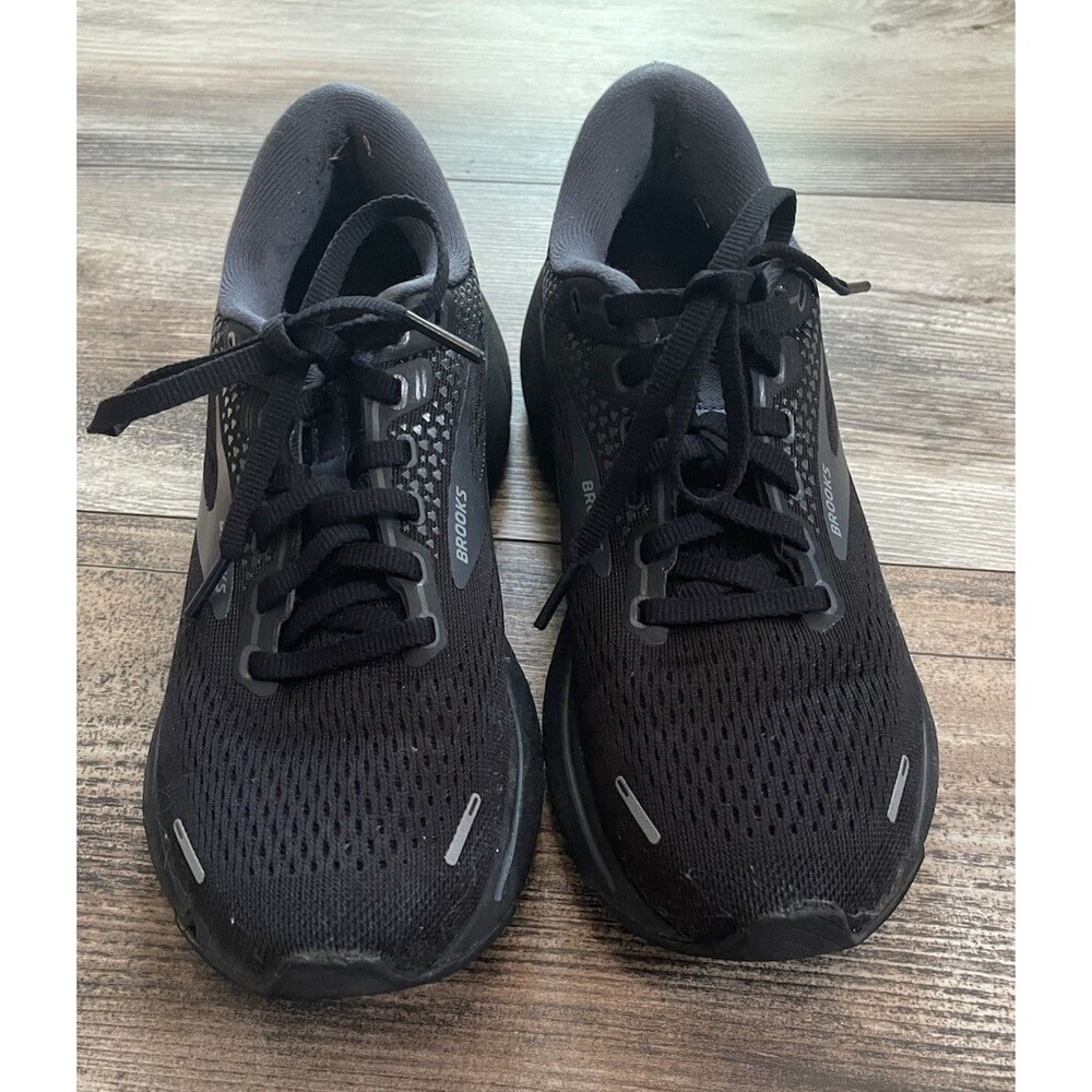 Nike Size 7.5 - Brooks Ghost Max Black Ebony Womens Running Walking Shoe